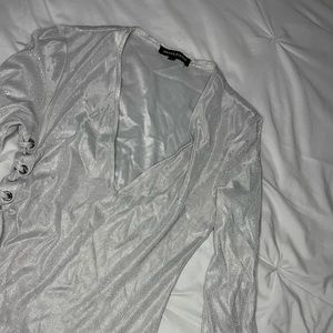 @Shane Justin  Silver Dress